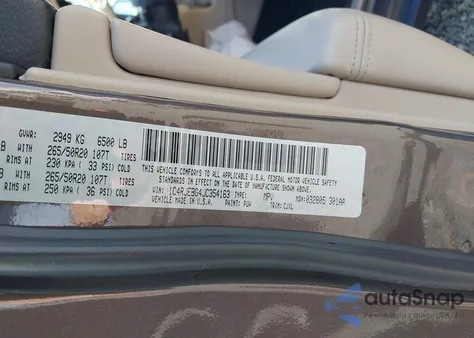 2018 Jeep Grand Cherokee Limited из США, поврежденный, VIN 1C4RJEBG4JC354163